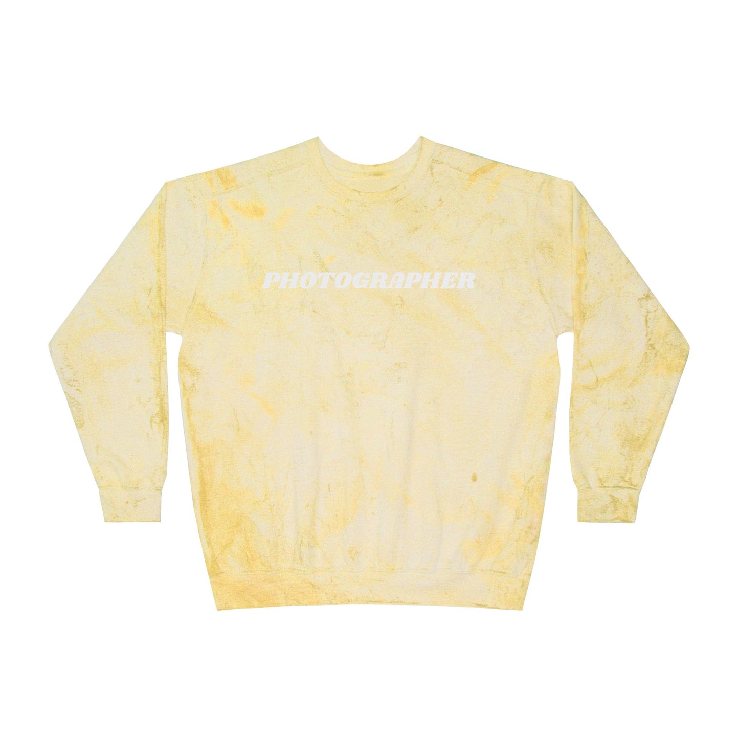 Tie Dye PHOTOGRAPHER - Long Sleeve Shirt
