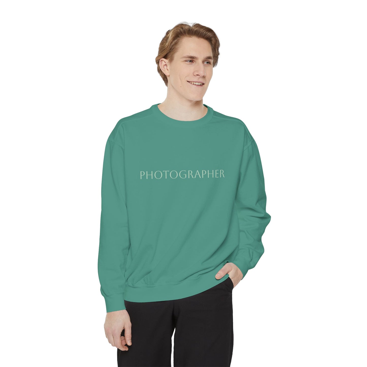 Photographer Sweatshirt - Teal