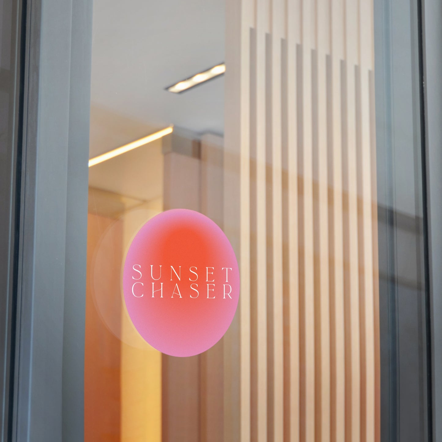 Sticker / Round Sunset Chaser