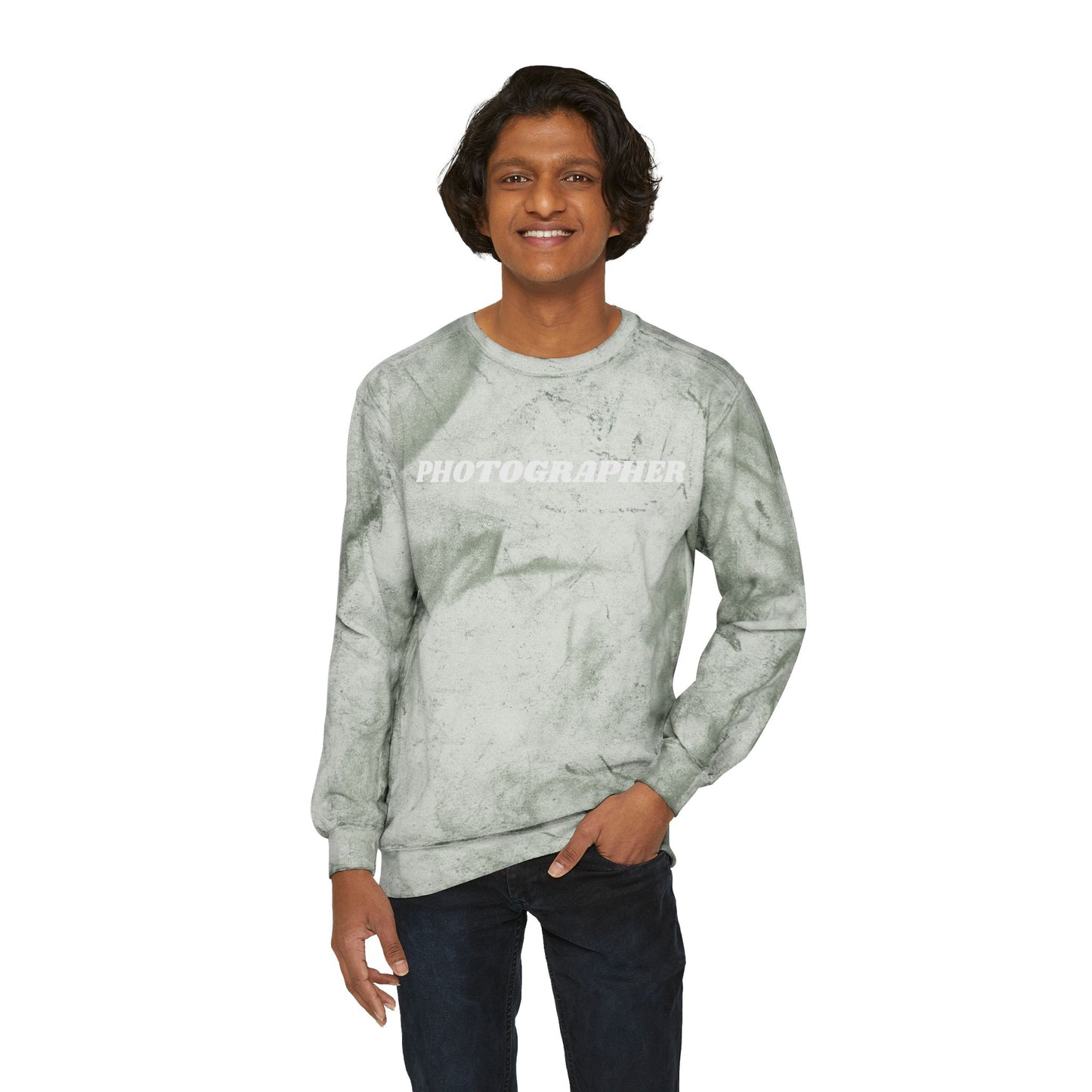 Tie Dye PHOTOGRAPHER - Long Sleeve Shirt