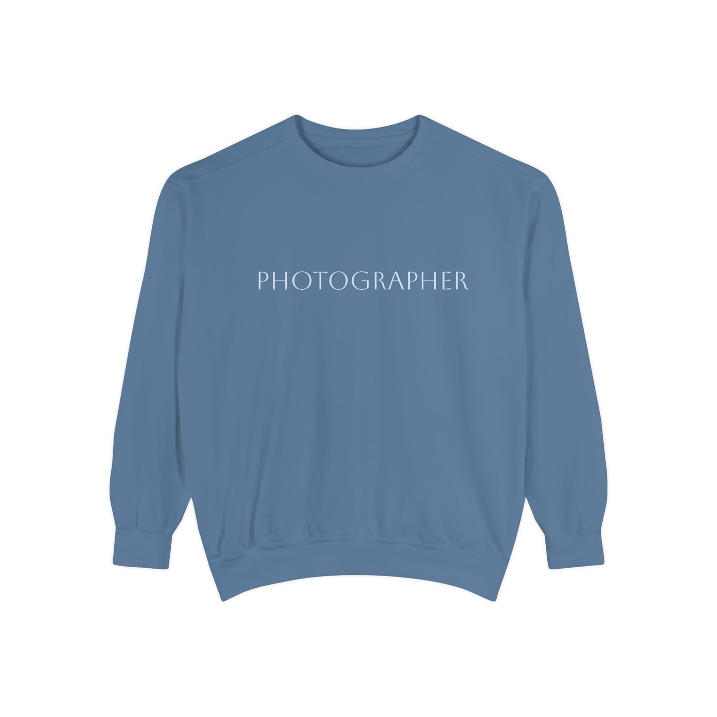 Photographer Sweatshirt - Blue Jean / Navy