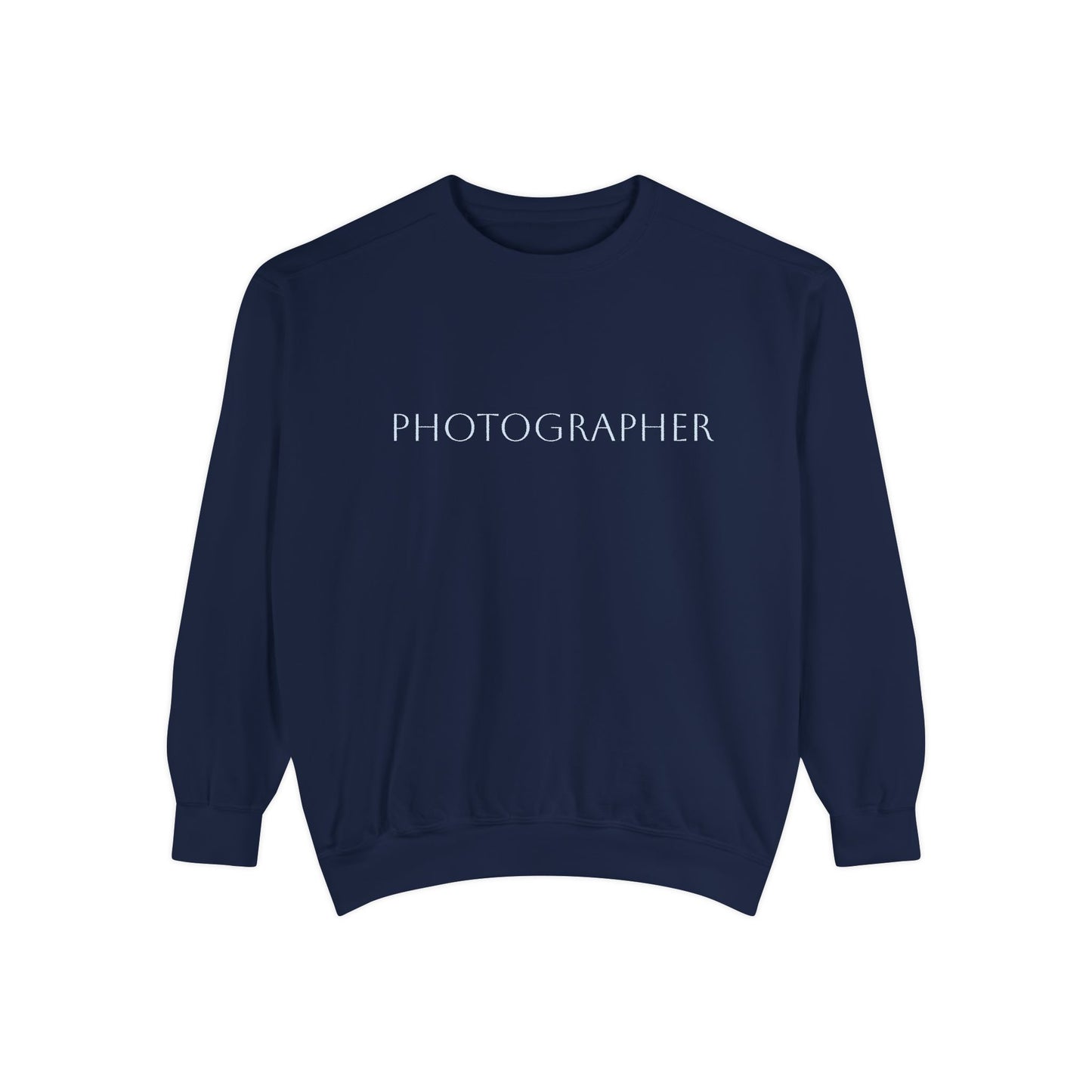 Photographer Sweatshirt - Blue Jean / Navy