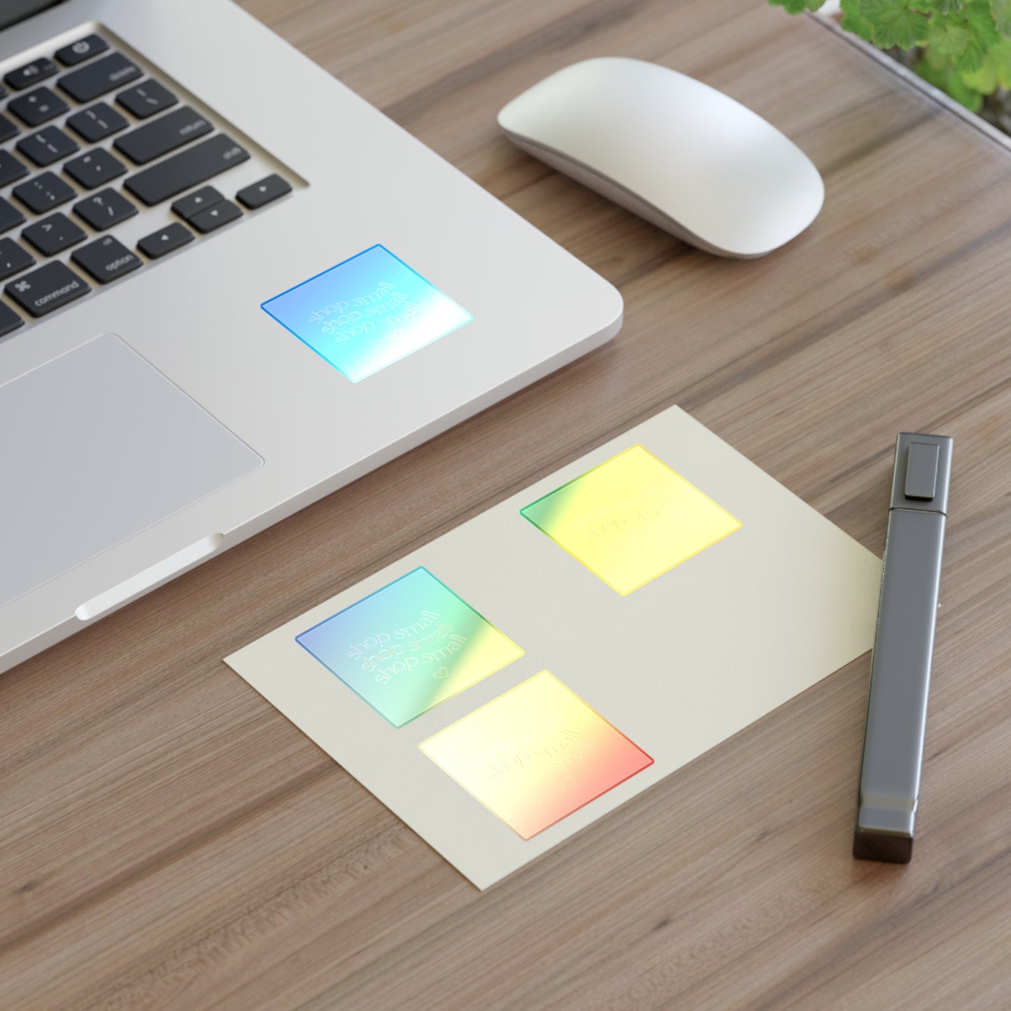 Sticker Sheets - Shop Small Retro w/ Heart