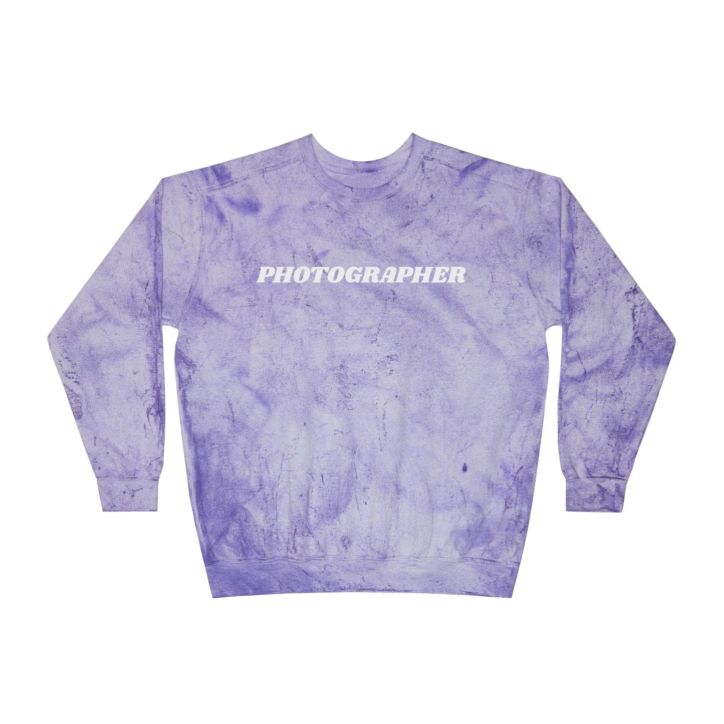 Tie Dye PHOTOGRAPHER - Long Sleeve Shirt