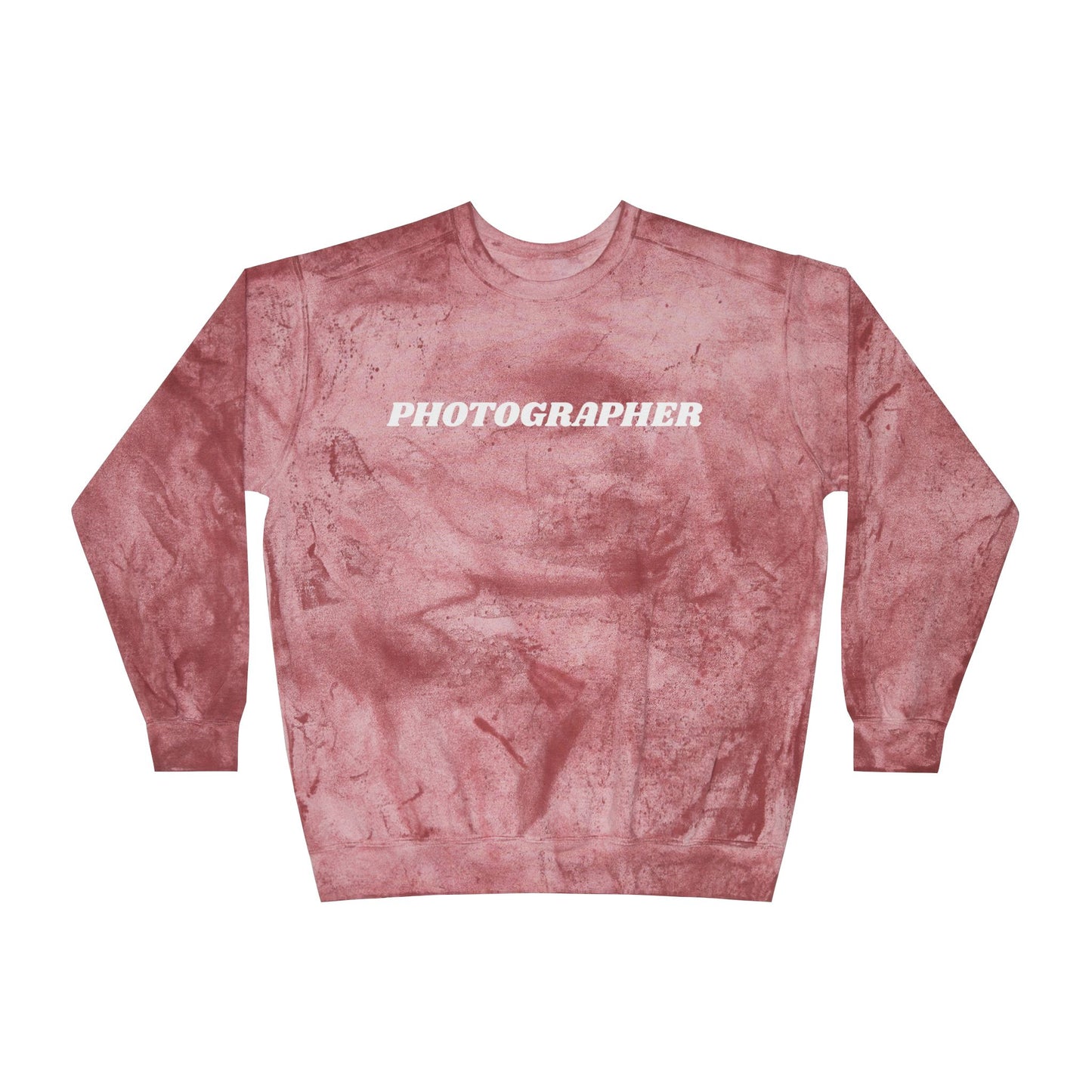 Tie Dye PHOTOGRAPHER - Long Sleeve Shirt
