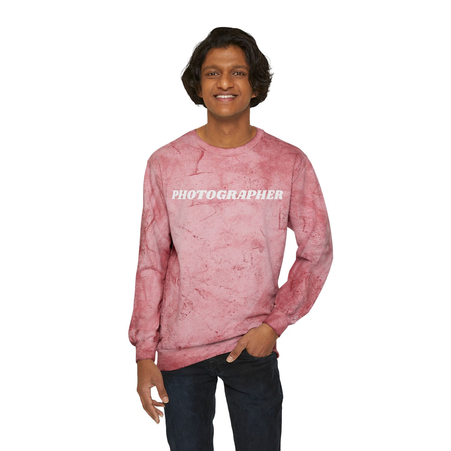 Tie Dye PHOTOGRAPHER - Long Sleeve Shirt