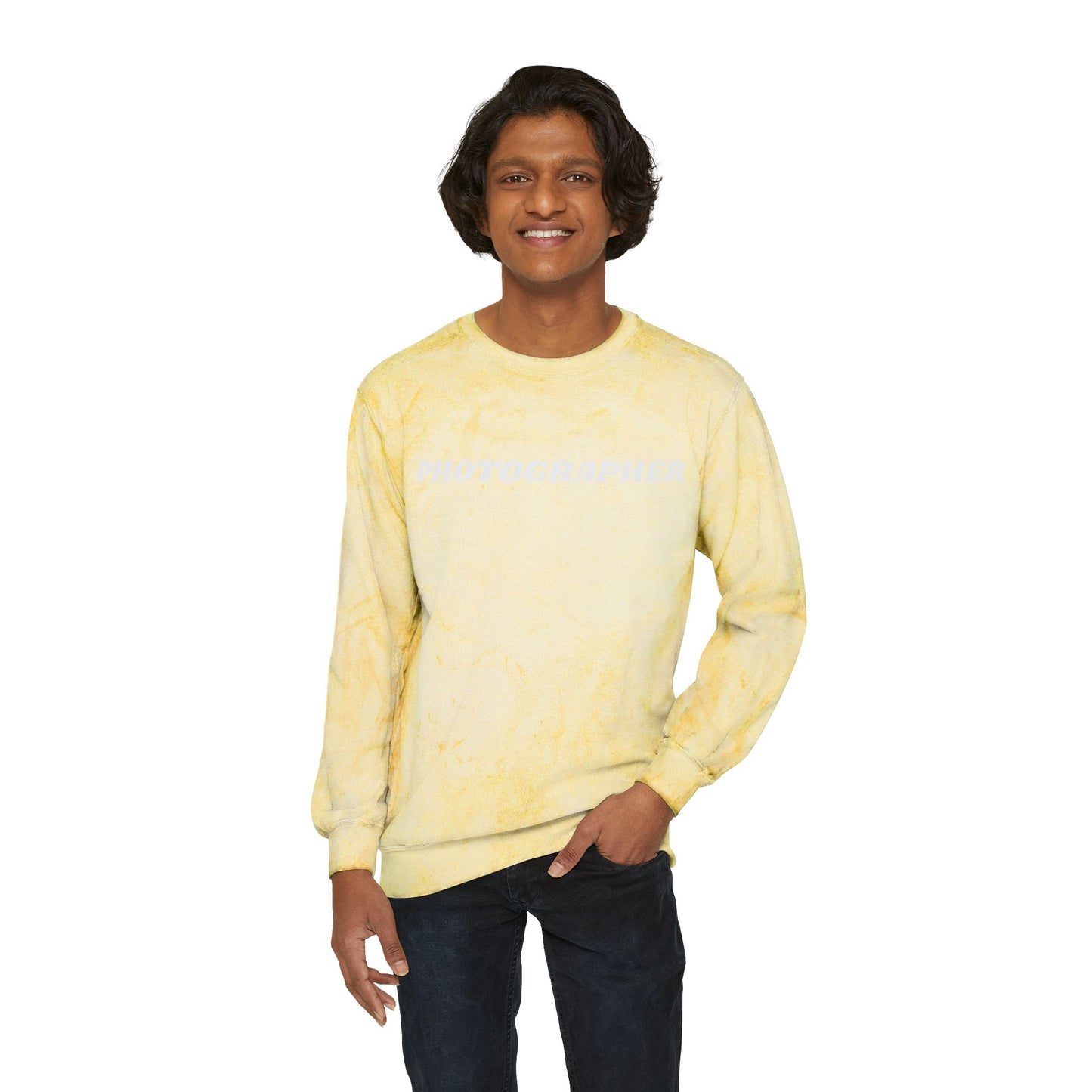 Tie Dye PHOTOGRAPHER - Long Sleeve Shirt