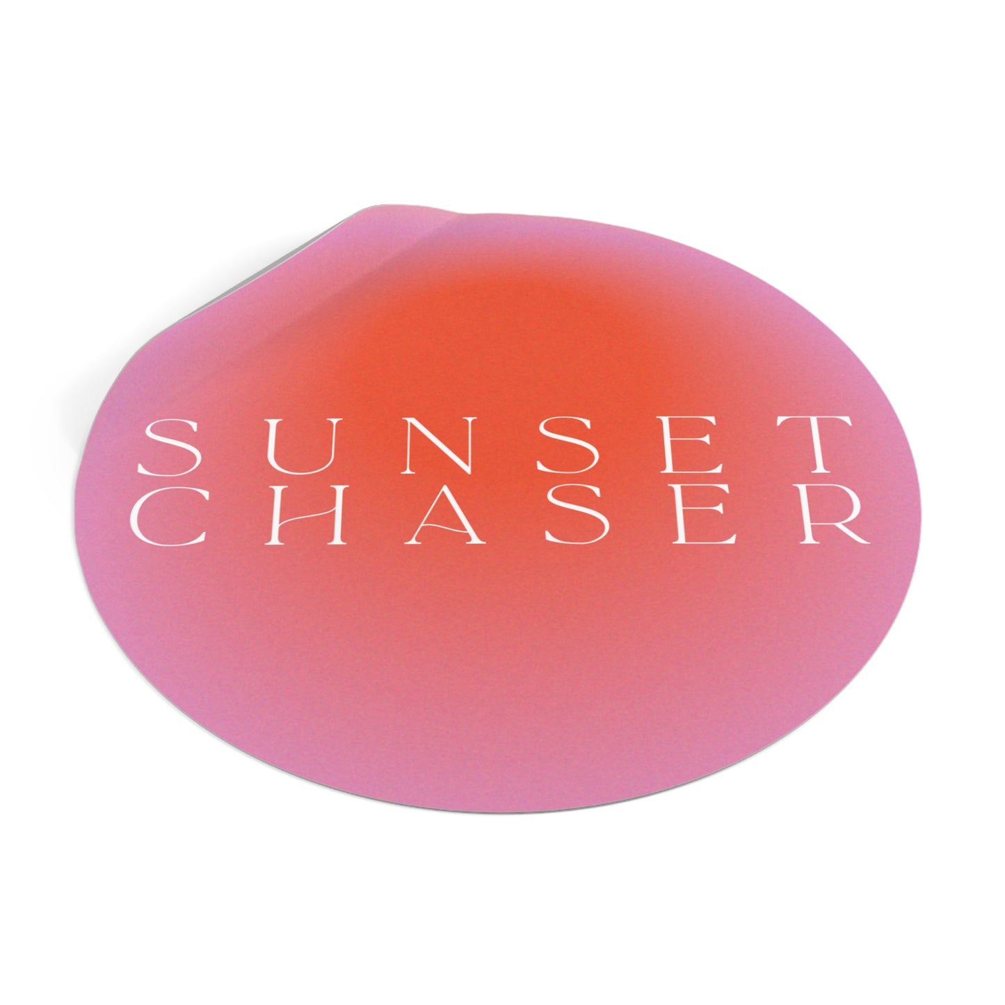 Sticker / Round Sunset Chaser