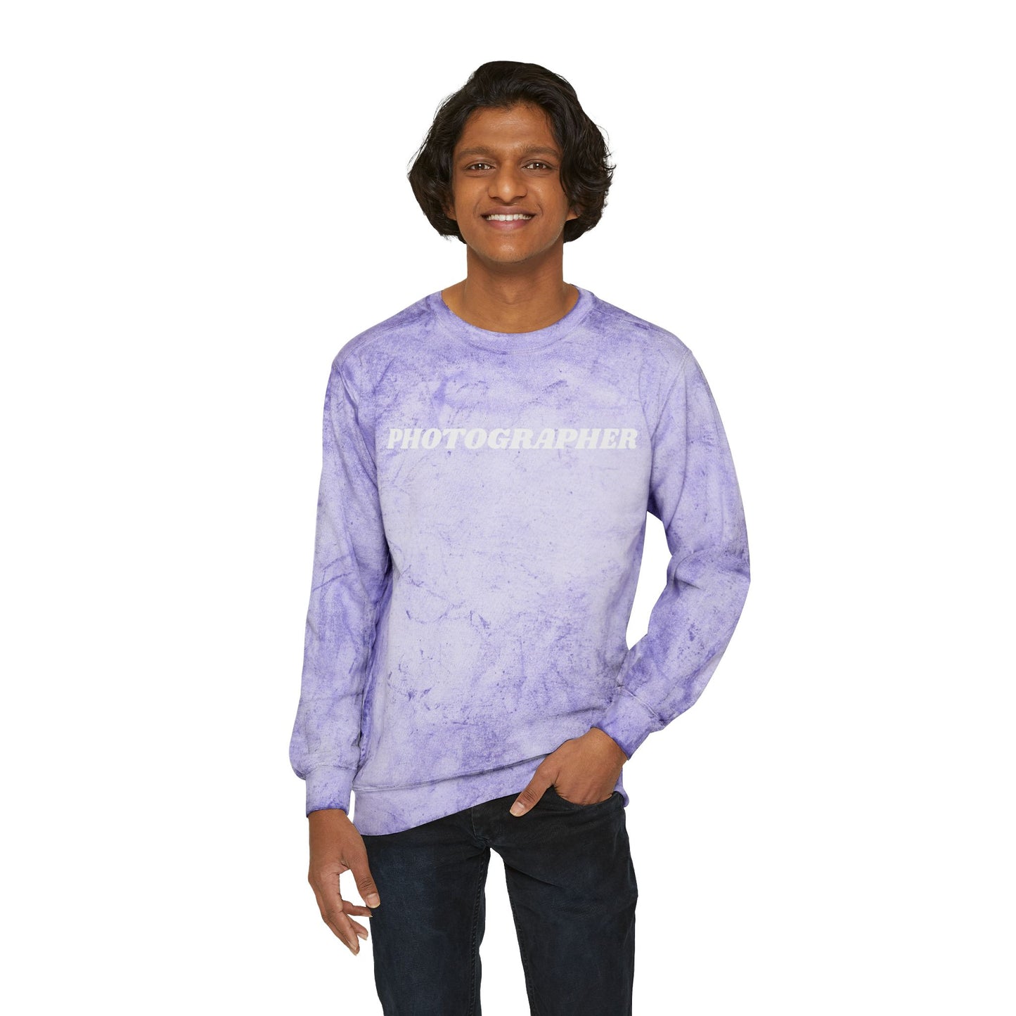 Tie Dye PHOTOGRAPHER - Long Sleeve Shirt