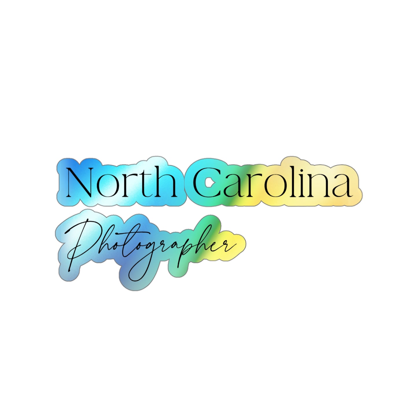 Holographic Sticker / North Carolina Photographer