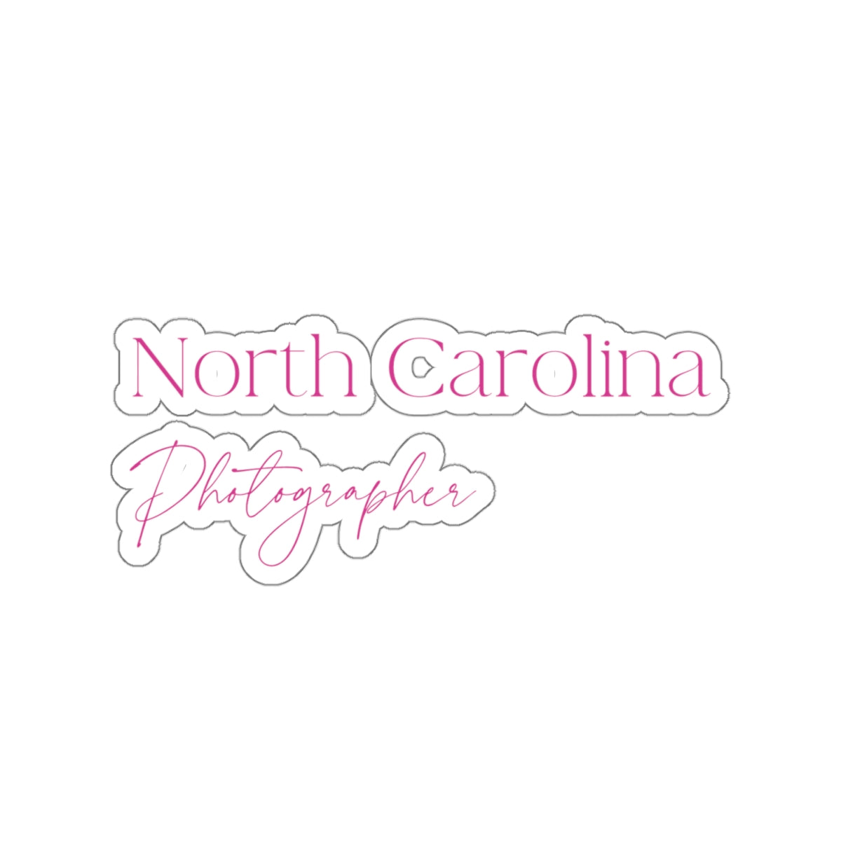 Sticker / PINK North Carolina Photographer