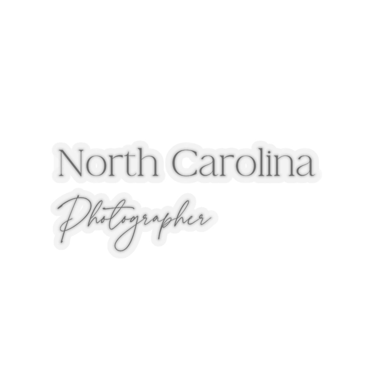 Sticker / North Carolina Photographer