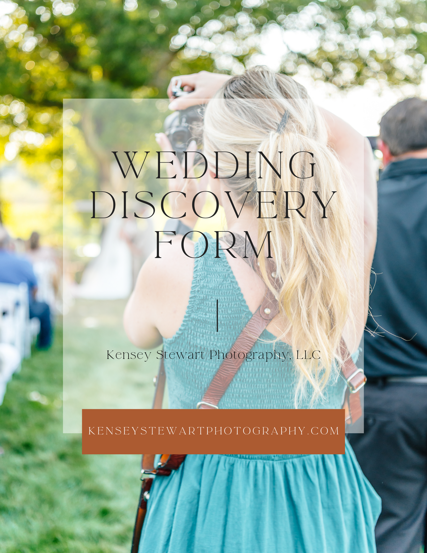 Wedding Discovery Form Canva Template